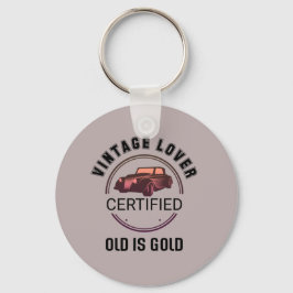 Llavero 1.car lover vintage