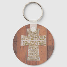 1 Corinthians 13 Capítulo de amor Cruz rusa