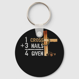 Llavero 1 Cruce Más 3 Uñas Igual 4 Dada Fe Cross