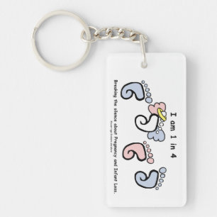 Llavero 1 en 4 Keychain