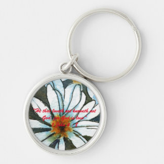 Llavero 1 Juan 4:8 "—porque Dios es amor." Verdades de la 