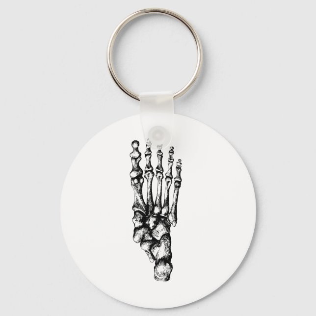 Llavero 1 pie hacia arriba (Anverso)