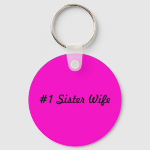 Llavero #1 Sister Wife Key Chain