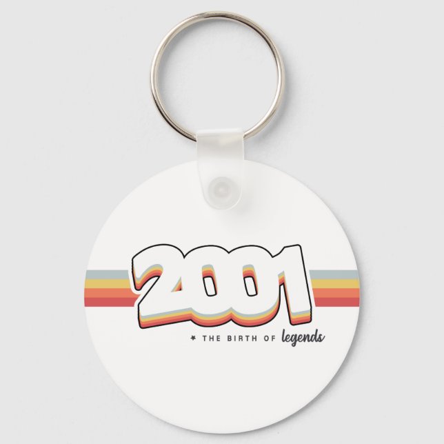 Llavero 2001 El nacimiento de las leyendas