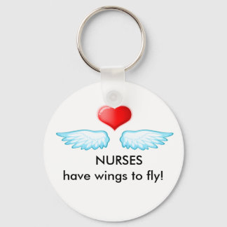 Llavero 2009111418528, NURSES tiene alas para volar!