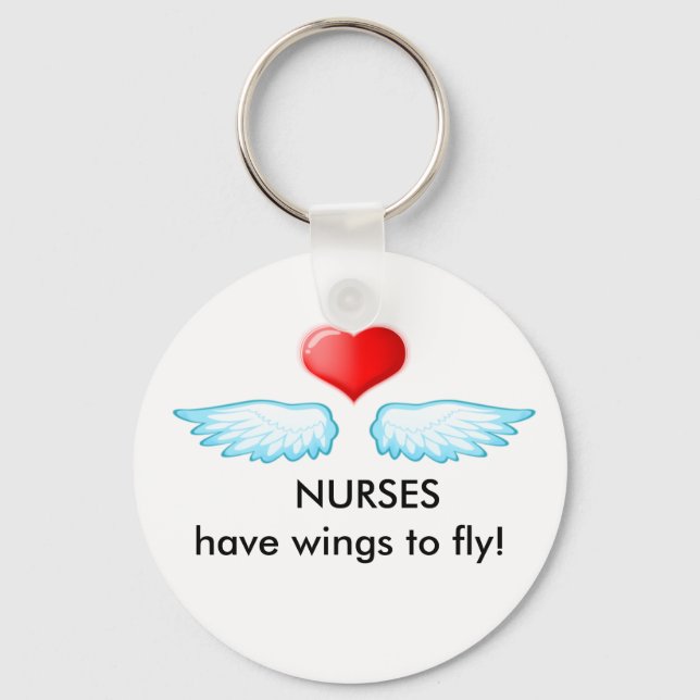 Llavero 2009111418528, NURSES tiene alas para volar! (Anverso)
