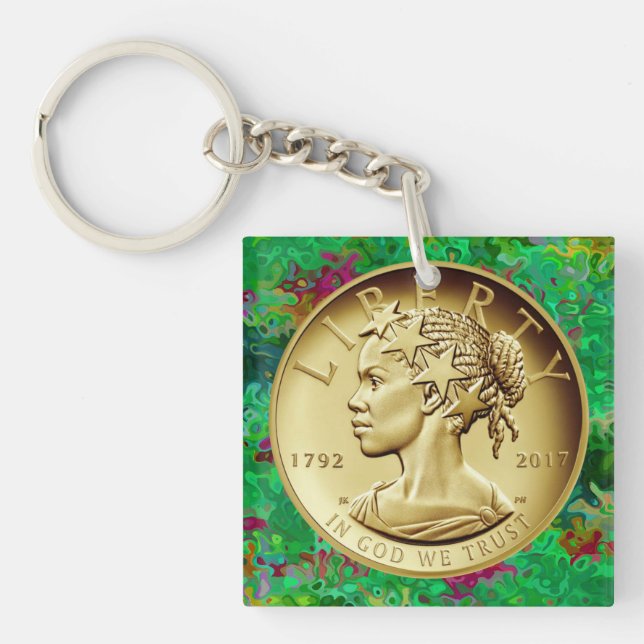 Llavero 2017: 225º aniversario de la Libertad de los Estad (Frente)