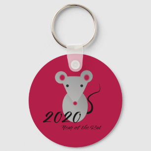 Llavero 2020 Año de la Rata