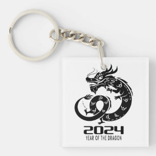 Llavero 2024 Feliz Año Nuevo Chino