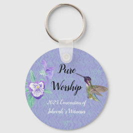 Llavero 2025 JW convention with name customize