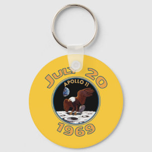Llavero 20 jul. 1969 Misión Apolo 11 a la Luna