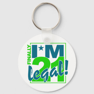 Llavero 21 y cadena de claves LEGALES