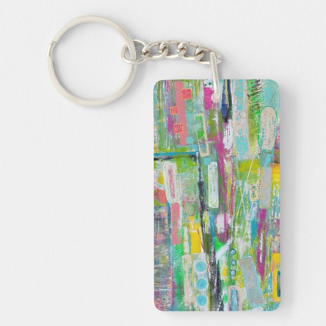 Llavero 24.ª y principal cadena acrílica (Frente)