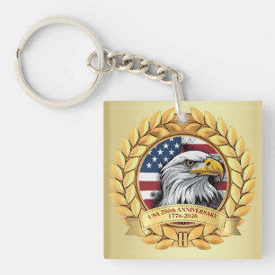 Llavero 250º Aniversario USA Patriótico   1776–2026