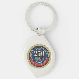 Llavero 250º Aniversario USA Patriótico 1776–2026