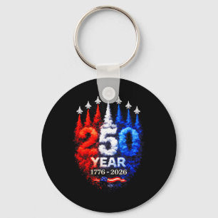 Llavero 250º Aniversario USA Patriótico 250 Años Americano