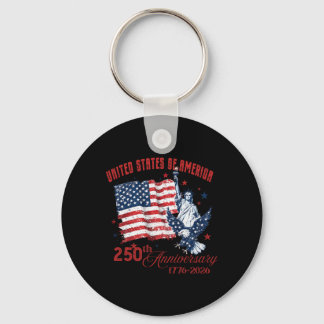 Llavero 250 Aniversario de Estados Unidos de América 1776-