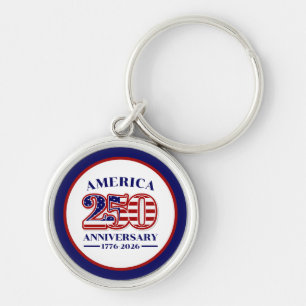 Llavero 250 Aniversario USA Patriótico   1776–2026