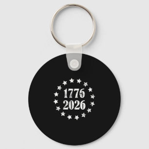 Llavero 250 años 1776-2026 cumpleaños 250, 4 de julio 