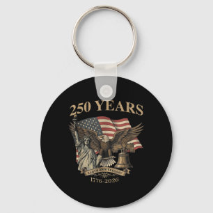 Llavero 250 Años América 1776-2026 Águila de la Libertad B