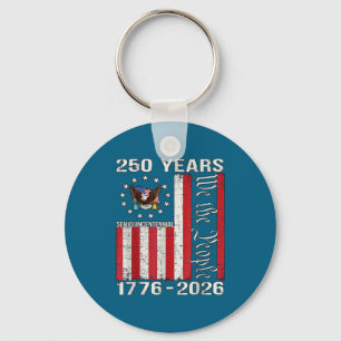 Llavero 250 años aniversario americano 250º aniversario EE
