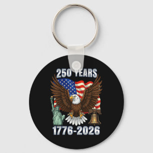 Llavero 250 años Aniversario de América 250º Independencia
