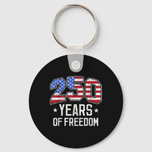 Llavero 250 años de libertad 250 cumpleaños bandera de Est