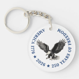 Llavero 250th Anniversary USA 2026 Bald Eagle