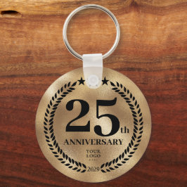 Llavero 25.º Conmemorativo del Oro de los Aniversarios Com