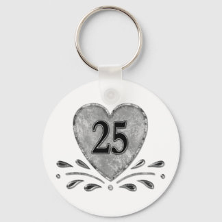 Llavero 25° aniversario - Plata