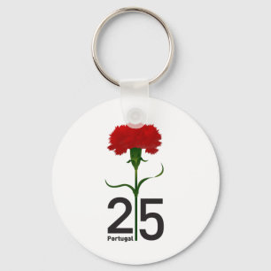 Llavero 25 de abril, la Revolución de los Claveles, Portug