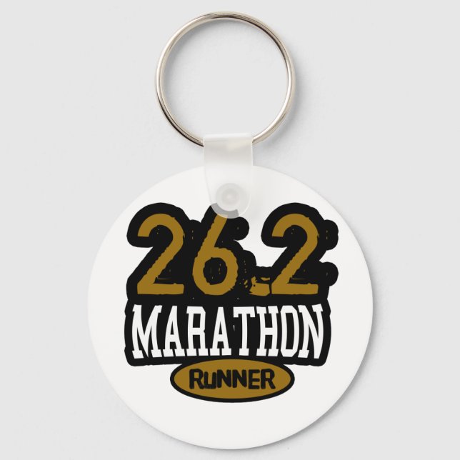 Llavero 26.2 Marathon Runner (Anverso)