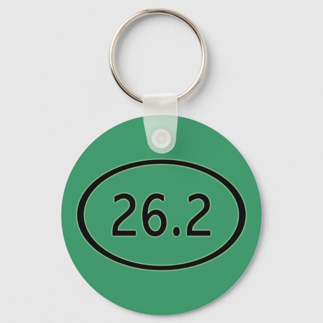 Llavero 26.2 Miles Keychain (Anverso)