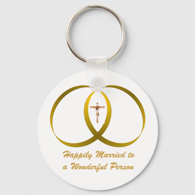 Llavero 2 anillos y JESUS, (Anverso)