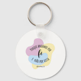 Llavero 2 Coríntios 5:7 (Porta-chaves)