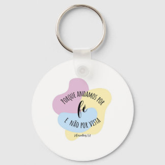 Llavero 2 Coríntios 5:7 (Porta-chaves)