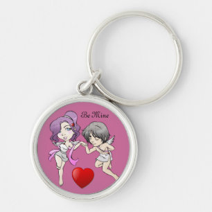 Llavero 2 Cupids Valentine Keychain