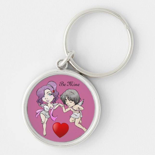 Llavero 2 Cupids Valentine Keychain (Frente)