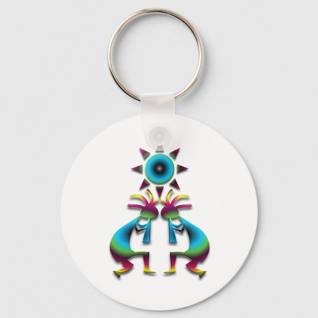 Llavero 2 Kokopelli #41 (Anverso)