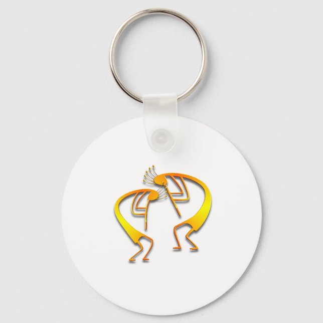 Llavero 2 Kokopelli #65 (Anverso)