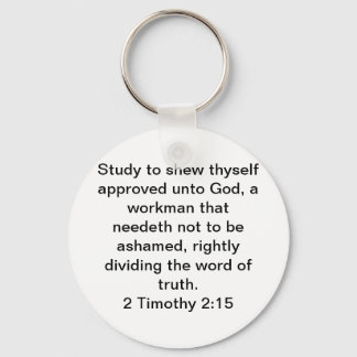 Llavero 2 Timothy 2:15