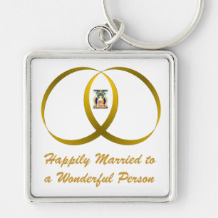 Llavero 2RINGS & BUDDAH, felizmente casados con un Maravil