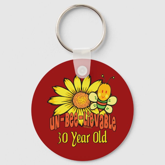 Llavero 30.º regalo de cumpleaños (Anverso)