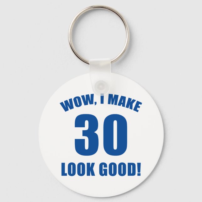 Llavero 30.º regalo de la bolsa de cumpleaños (b) (Anverso)