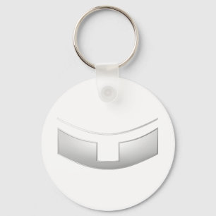 Llavero 3-D Aspecto de Sacerdote Plateado o Collar del Min