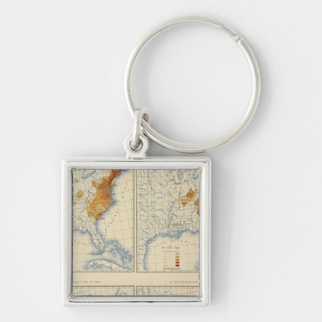 Llavero 3 Población 17901820 (Frente)