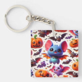 Llavero 3D cute bats halloween