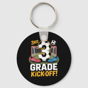 Llavero 3er Grado de Fútbol Kickoff Ck Para Escuela Niños