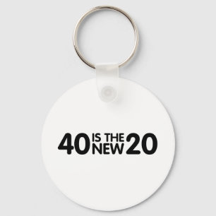 Llavero 40.º cumpleaños