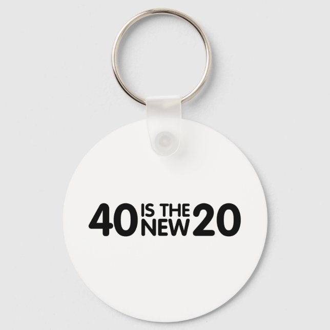Llavero 40.º cumpleaños (Anverso)
